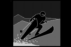 Лыжник (Skier) by Elevator