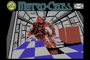 Metro-Cross Title Pic. by DATA-LAND