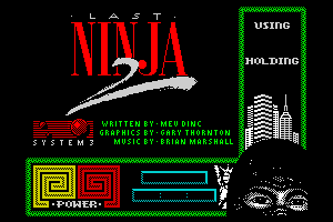 Last Ninja 2 by Gary Thornton