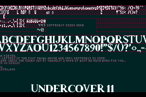 Undercover Font by mOdmate