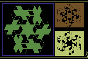Three Hexagons by Wayne Schmidt