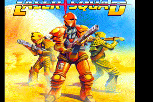 Laser Squad MSX2 loading screen by FRS