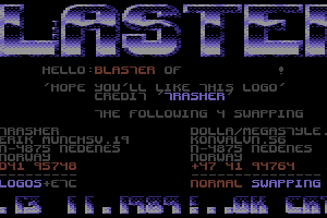 Blaster Logo by Trasher