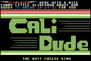 DEL DEL Cali Dude by Redblazer