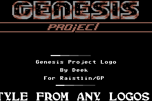 Genesis Project Logo 2 by Deek
