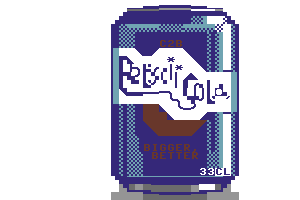Drink Petscii-Cola! by christwoballs