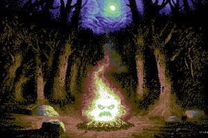 Campfire by Iridon