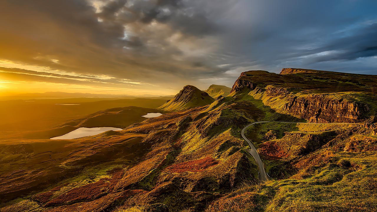 Image - scotland landscape scenic mountains