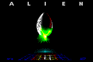 Alien (new screen - white title) by Ignacio Prini Garcia