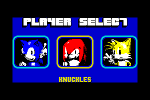 Playerselect by Cheveron