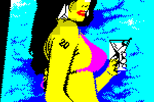 ZX Grand Theft Auto Vice City - Bikini Girl by Craig Stevenson