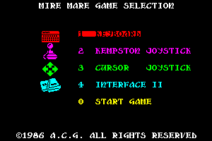 Mire Mare game selection by Jarrod Bentley