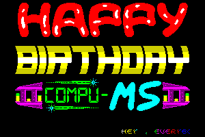 Compu MS Happy Birthday by Fil Gfx