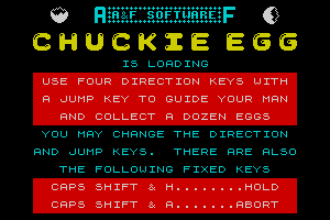 Chuckie Egg by Nigel Alderton