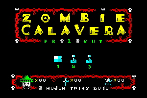 Zombie Calavera Prologue Menu by Anjuel
