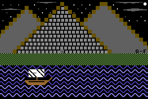 Pyramid on Nile by G-Fellow