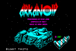 Arkanoid by Ronny Fowles
