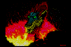 dragon by Marwin
