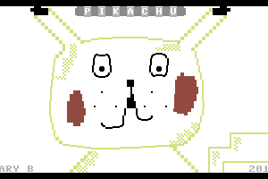 Pikachu by Mary B