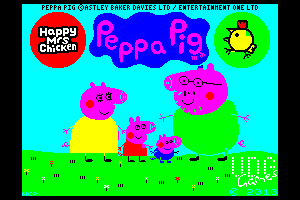 Peppa Pig: Happy Mrs Chicken by Myke Pickstock