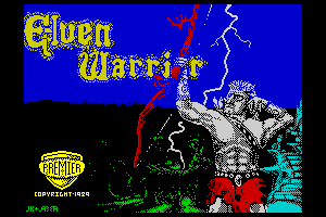 Elven Warrior by Martin Severn