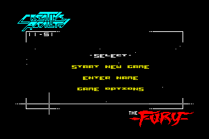 The fury - menu by Dave Dew
