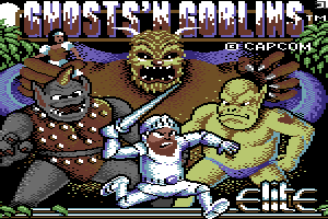 Ghosts'n Goblins Loading Screen Conversion by Ste Pickford