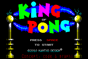 King of Pong ingame 1 by Kantxo Design