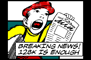 Breaking News! 128K is Enough by Michael Assbender