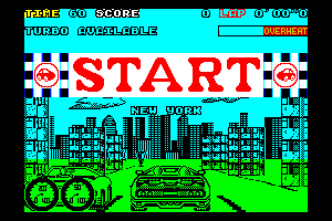Turbo Out Run start by Alan Grier