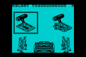 Turbo Out Run transmission select by Alan Grier
