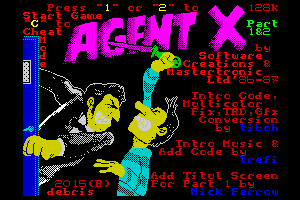 Agent X 1&2 Cracktro by tiboh