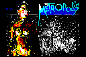 Metropolis-Fan Art ZX Screen by Kantxo Design