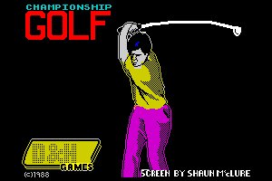 Championship Golf by Shaun G. McClure