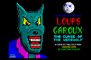 Loups Garoux loading screen by Malcolm Kirk