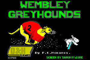 Wembley Greyhounds by Shaun G. McClure