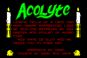 Acolyte (in-game) by Deanysoft