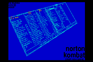 Norton Kombat loading screen by Bugsy