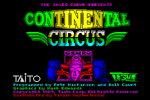 Continental Circus by Tedd