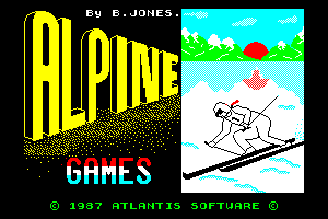 Alpine Games by Barry Jones