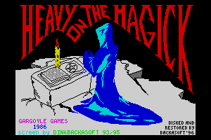 Heavy on the magick by Backasoft
