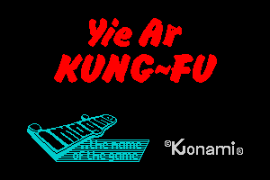 Yie Ar Kung-Fu by F. David Thorpe