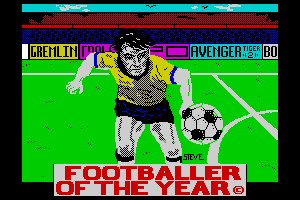 Footballer of the Year by Steve Kerry