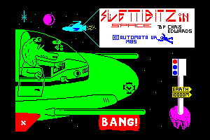 Swettibitz in Space by Chris Edwards