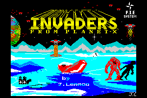 Invaders from Planet X by Jon R. Lemmon