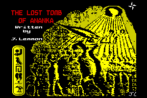 Lost Tomb of Ananka, The by Jon R. Lemmon