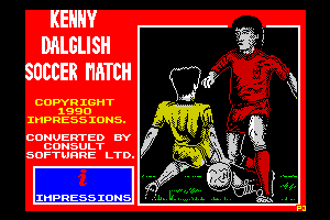 Kenny Dalglish Soccer Match by Paul Johnson