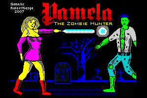 Pamela the Zombie Hunter by Rafal Miazga