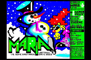 Jet Set Willy: Maria vs. Some Bastards by Erix1