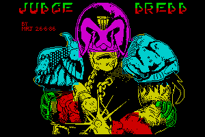 Judge Dread (Early and unpublished) by Mark R. Jones